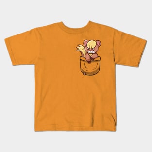 Pocket Yun goose Kids T-Shirt